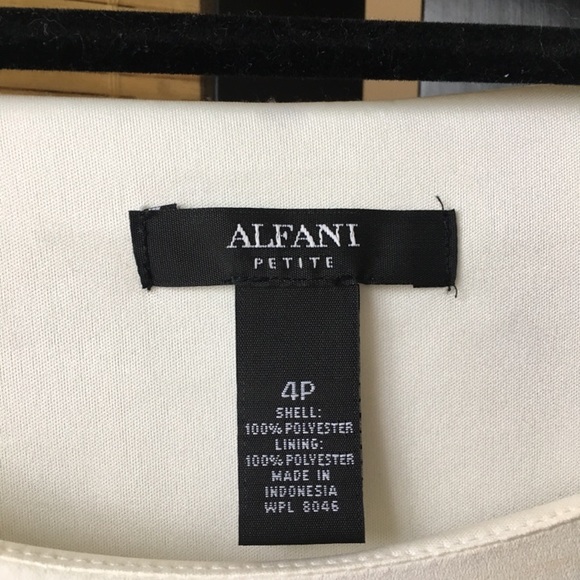 Alfani Beige Bell Sleeve Blouse - Picture 8 of 8